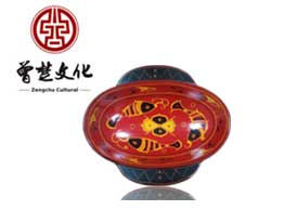 三鱼纹耳杯